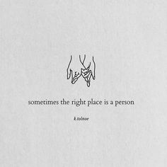 someone's right place is a person by k tolmoe on curiator