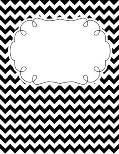 a black and white chevron pattern with a blank sign in the middle on top