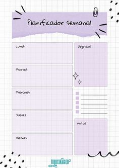 the plantfader semaal planner is shown in purple