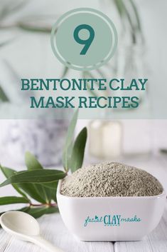 Bentonite Clay boasts a pretty impressive resume of benefits for acne-free, glowing skin. Each of these bentonite clay mask recipes all star Bentonite clay. #bentonite #bentoniteclay #claymask #facemaskrecipe #facemask #bentoniterecipe #bentonitemaskrecipe Bentonite Clay Benefits, Bentonite Clay Mask, Mask Recipes, Turmeric Face Mask, Healing Clay, Diy Skin Care Recipes