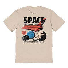 Set your sights beyond the sky with this Men's Space Shuttle Exploring The Galaxy Graphic Tee. Set your sights beyond the sky with this Men's Space Shuttle Exploring The Galaxy Graphic Tee. FEATURES Crewneck Short sleevesFABRIC & CARE Cotton Machine wash Imported Size: XXL. Color: Beig/Khaki. Gender: male. Age Group: adult. Space Tshirt, Space Tee, Space Baby, Concert Shirts, Tee Set, Space Shuttle, Concert Tees, Character Outfits, The Galaxy