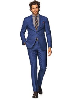 Suit_Blue_Plain_Washington_Half-lined_P3981I Suits Wedding, Italian Suit, Suit Blue, Custom Suits, Men Suit, Fashion Enthusiast, Lakme Fashion Week