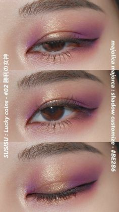 Makeup Glitter, Korean Eye Makeup, Makeup Eye Looks, Creative Eye Makeup, Asian Eye Makeup, Creative Makeup Looks, Eye Makeup Art, Makeup Pictures