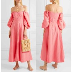 Reposhing This Item I Purchased From @Worthwhilestyle. Loved It, But Needed A Smaller Size. Questions? Leave A Comment Below! Barbie Vacation, Calypso Dress, Off Shoulder Puff Sleeve, Blair Dress, Mara Hoffman Dress, Shoulder Puff Sleeve, Maxi Jersey Dress, Column Dress, Printed Long Dresses