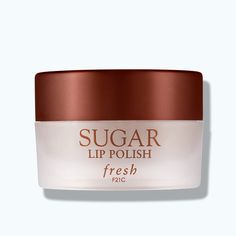 Fresh Sugar Lip Polish 10 g NIB Lip Exfoliant, Navy Blue Nail Polish, Softer Lips, Natural Lip Scrub, Crystals Natural, Burts Bees Lip, Spf Lip Balm, Sugar Lip Scrub, Lip Exfoliator