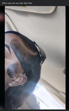 Side Part With Edges, Baby Hairs, Dope Hairstyles