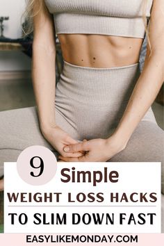 Simple steps to successfully lose weight and achieve sustainable results. What to do to reach your weight loss goals once and for all! Ways To Loose Weight, Slim Down Fast, Vibrant Fashion, Lose Lower Belly Fat, Fitness Tips For Women, Help Losing Weight, Lose 50 Pounds, How To Slim Down, Simple Tricks