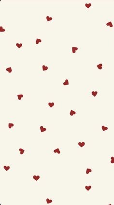 red hearts are flying in the air on a white background