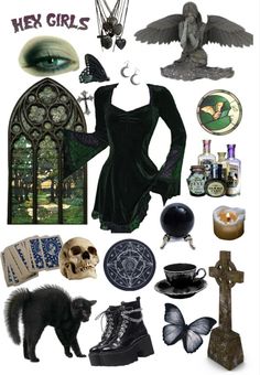 Eco Goth Fashion, Witchcraft Aesthetic Outfit, Lunar Witch Outfit, Eco Goth Aesthetic, Eco Witch, Gothic Academia Outfits, Witchcraft Outfits, Witchy Style Modern Witch, Forest Witch Outfit