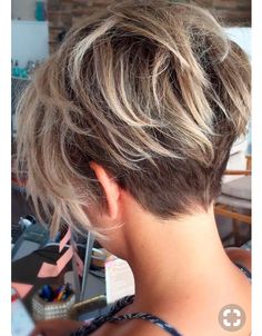 Messy Pixie Haircut, Blond Balayage, Hair Today Gone Tomorrow, Balayage Blonde, Cute Haircuts, Blonde Pixie Haircut, Trendy Short Haircuts, Hair Cuts For Women, Pixie Hair