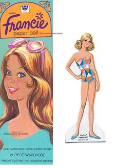 an image of a barbie doll wearing a bathing suit