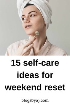 Weekend reset help you declutter your mind after a long work week. Self-care is a very good way to help yourself relax, slow down and recharge for the next week. Self-care ideas for the weekend. Weekend Reset, Declutter Your Mind, Help Yourself, Shower Routine