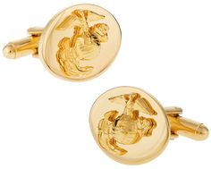 PRICES MAY VARY. QUALITY CUFFLINKS FOR MEN: Gold USMC Marine Corp Eagle, Globe & Anchor Officer Cufflinks THE PERFECT SET: Excellent for weddings, formal, business attire and an overall polished shirt finish look, best gifts for men, grooms, father, boss, boyfriend, husband. THOUGHTFUL GIFT: For weddings, anniversaries, birthdays, special occasions, business partnerships, Christmas, etc. HARD-SIDED GIFT BOX: Each set comes in a sleek clamshell box that snaps shut and is ready for gift giving. Do Eagle Globe Anchor, Marine Officer, Formal Business Attire, Gold Eagle, Travel Box, Gold Cufflinks, Cufflink Set, Best Gifts For Men, Formal Business