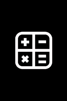 a black and white icon with four squares