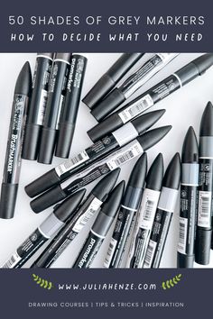 the 50 shades of grey markers how to decide what you need for your next project