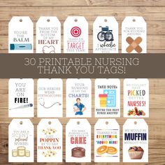 30 printable nursing thank tags for nurses