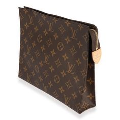 Designed to be compact yet large enough to hold the essentials, the Louis Vuitton cosmetic pouch matches the House's bags with Damier and Monogram-pattern options. Item #: 123714 Dimensions: 10 x 9 x 2.25 Exterior Material (Specific): Monogram Canvas Includes: Dustbag;Receipt Exterior Material: Coated Canvas Size: 26 Circa: 2020 Exterior Color: Brown Made in: France Condition: Excellent Louis Vuitton Cosmetic Pouch, Louis Vuitton Pouch, Dream Bag, Monogram Pattern, September 2024, Cosmetic Pouch, Vuitton Bag, Monogram Canvas, Dior Bag