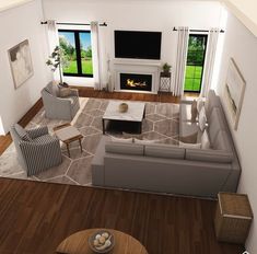 Interior Design Institute, Interior Design Programs, Digital Rendering, Virtual Design, Livingroom Layout, Gray Design, Interior Design Companies, Design Concepts, Room Dimensions