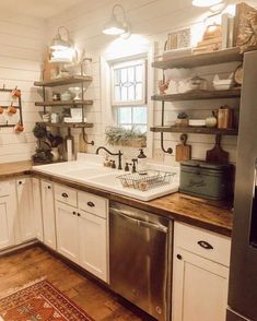 the kitchen is clean and ready to be used as a place for cooking or baking