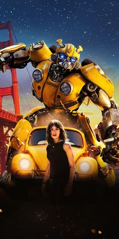 Bumblebee Hailee Steinfeld, Bumble Bee Movie, Charlie Bumblebee, Bumblebee Transformers Wallpapers, Hailee Steinfeld Bumblebee, Bumblebee Wallpaper, Bumble Bee Transformer, Transformers Bumblebee Movie, Bumblebee Movie