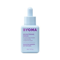 Byoma Brightening Face Serum - 1.01 Fl Oz : Target Sephora Skin Care, Skin Care Items, Cruelty Free Skin Care, Moisturizing Serum, Hyaluronic Acid Serum, Toxin Free, Face Hydration, Hydrating Serum, Brightening Serum