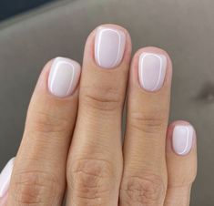 Milky Nails, Toe Nail Color, Short Gel Nails, Her Nails, Casual Nails, Cute Gel Nails, Bride Nails, Shellac Nails, White Nail