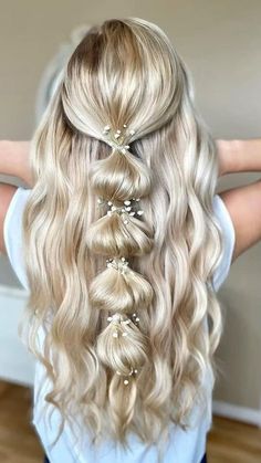 Hairstyle Hoco, Rustic Wedding Hairstyles, Hair Hoco, Updo Hairstyle, Prom Hairstyles For Long Hair, Homecoming Hair, Hair Stylies, Prom Hairstyles