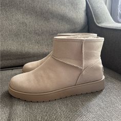 New. Off Brand Ugg Mini Boots Or Ultra Low Boots. Mushroom Color Size 8. Never Worn Outside. Bought From Shoe Carnival. Open To Offers. Ugg Mini Boots, Mushroom Color, Mini Boots, Off Brand, Ugg Mini, Low Boots, Shoe Carnival, Bootie Boots, Carnival