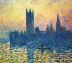 the big ben clock tower towering over the city of london at sunset, from across the thames