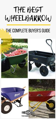 the best wheelbarrow for garden equipment