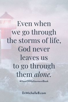 Even in the midst of life's fiercest storms, remember, God does not leave you to go through them alone. During every moment of uncertainty, God's reassuring presence is right beside us. This promise isn't just comforting—it's a steadfast anchor that holds us firm, reminding us that we are supported and loved, no matter the circumstances we encounter. Click through to discover how God's promises can bring you hope and strength when you're facing difficult circumstances. Find out more about the book, The Hem of His Garment. The Hem Of His Garment, Hem Of His Garment, Verses About Trust, Remember God, Scripture Images, Hope Anchor, Trusting God, Hope In God, God's Promises