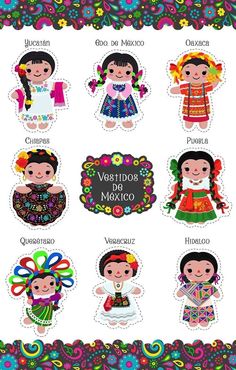 Traditional Mexican Hairstyles For Women, Mexico Traditional Clothes, Mexican Braids With Ribbon, Traditional Mexican Hairstyles, Mexican Art Traditional, Fiesta Mexicana Ideas, Mexico Braids, Mexican Braids, Hairstyles Traditional