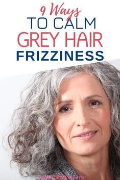 Soften Gray Hair, Dry Gray Hair, Healthy Gray Hair, Brighten Gray Hair, Grey Hair Journey, Grey Hair Care, Shampoo For Gray Hair, Grey Curly Hair