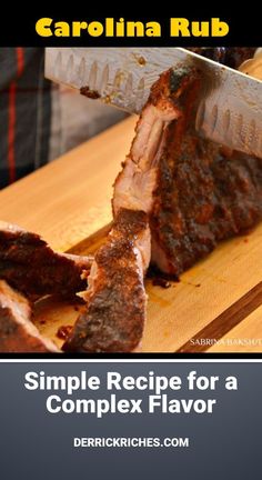 the recipe for a complex flavor is made with simple ingredients like bbq and barbecue sauce