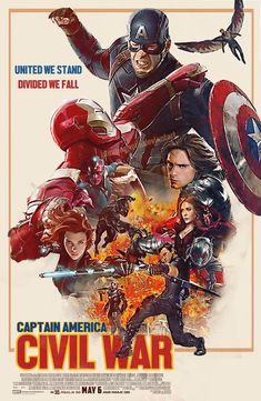 Poster Marvel, Film Marvel, 3d Karakter, Captain America Iron Man, Superhero Poster, Captain America Civil, Age Of Ultron