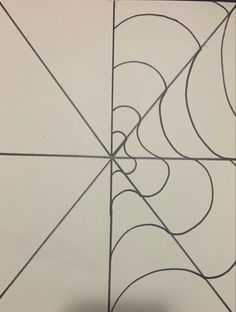 an abstract drawing with lines and curves in the center, on a white wallpaper background