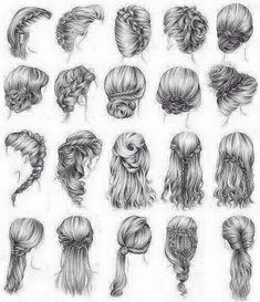 Image result for renaissance women's hairstyles Drawing Hair, Hair Sketch, Wedding Updo, Hair Tutorials, How To Draw Hair, Art Journals, Hair Dos, About Hair, Damaged Hair