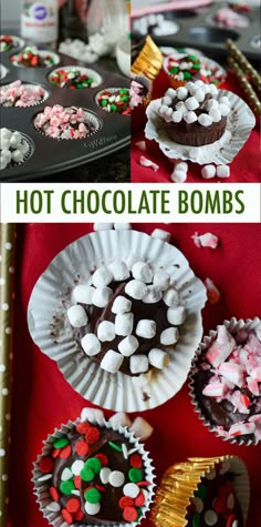 Toss these hot chocolate bombs into a mug of warm milk and you instantly have smooth, creamy, homemade hot chocolate! Add your favorite candies or sprinkles on top to make your hot chocolate even better! via @frshaprilflours Hot Chocolate Gifts, Christmas Sprinkles, Diy Recipe, Homemade Hot Chocolate, Hot Cocoa Mixes