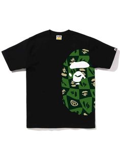 A Bathing Ape BAPE Distortion Side Big Ape Head Tee Prior First Day Of School Fits, Bape T Shirt, Bape Shirt, Underground Clothing, Shirt Design Inspiration, Street Fashion Men Streetwear, Cute Outfits For School