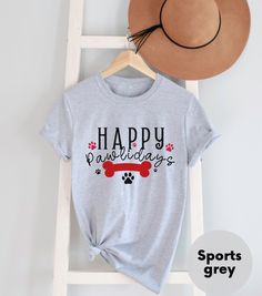 Edit | Happy Pawlidays Dog Shirt,Dog Lover Sweatshirt,Cute Dog shirt,Gift for Dog Lover,Dog Mom Shirt,Dog Sweatshirt,Merry Dogmas,Puppy Lover Shirt Happy Pawlidays, Dog Lover Sweatshirt, Lover Sweatshirt, Gift For Dog Lover, Puppy Lover