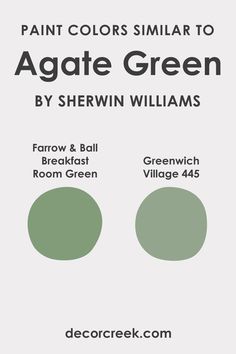 Colors Similar to Agate Green SW 7742  by Sherwin-Williams Green Benjamin Moore, Green House Exterior, Breakfast Room Green, Room Green, Green Nursery, Trim Work, Shared Room, Greenwich Village, Big Boy Room