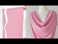 an image of a woman's pink scarf