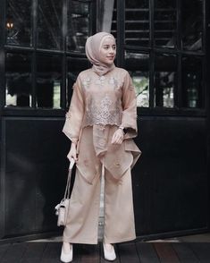 Hijab Kondangan, Hijab Gown, Kondangan Outfit, Baju Kahwin, Fesyen Islam, Kebaya Modern Dress, Estilo Hijab, Kebaya Dress, Kebaya Muslim