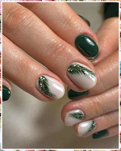 #christmas #christmasideas Metallic Nails Design, Nail Art Noel, December Nails, Christmas Gel Nails, Christmas Nails Acrylic, Metallic Nails, Festival Nails, Xmas Nails, Christmas Nail Designs