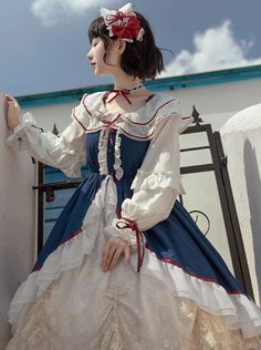 ❤︎ Snow White Costume Dress❤︎
It may take about a month to ship the product. Doll Oc, Snow White Princess Dress, Snow White Outfits, Snow White Cosplay, Snow White Dress, Ren Faire Outfits, Seven Knights, Snow White Dresses, Shoes Colorful