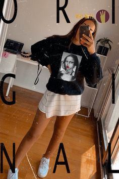 Brand: "WHY NOT?"  #hoodies #fashion #2020 #clothes #vintage #trendy #outfits #aesthetic #urban #streetwear #art #monalisa #sweatshirts #tees #grungy #mona #modern #artsy #outfitinspo #inspo Streetwear Art, Dream Style, Unicorn Gifts, Cheer Skirts