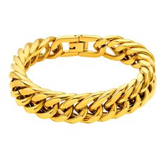 PRICES MAY VARY. Sturdy Link Chain Bracelet for Men: Stainless steel cuban link chain bracelets with great weight does not feel cheep, sturdy and well made chain, hip hop and cool style Meterial - The link bracelet are made of 316L stainless steel, 50k gold plated, black metal. Best stainless in jewelry market, these bracelets are stronger and more durable than other materials, no tarnish, hypoallergenic, nickel-free, lead-free, won't hurt your skin, comfortable for daily wear for men and women Gold Chain Cuban Link Metal Bracelet, Stainless Steel Cuban Link Bracelet With Gold Chain, Gold Cuban Link Stainless Steel Bracelet, Tarnish Resistant Gold-tone Cuban Link Bracelets, Gold-colored Stainless Steel Cuban Link Bracelet, Jewellery Marketing, Hip Hop Jewelry, Cuban Link, Black Plates