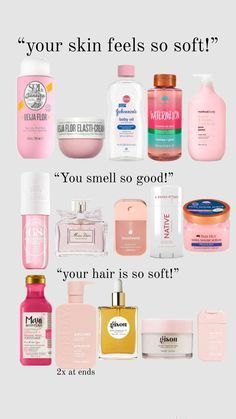 Face Skin Care Routine Products, Perfect Hygiene Routine, Skin Care Needs List, Day Time Skin Care Routine, Shower Routine Ideas, Diy Skin Care Routine Natural, Good Beauty Products, Simple Nighttime Skincare Routine, How To Make Skin Soft