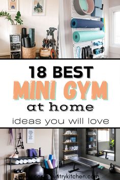 the best mini gym at home ideas you'll love to have in your house