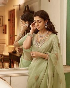 Formal Saree, Sarees For Girls, Saree Looks, Tamanna Bhatia, Simple Sarees, Saree Designs Party Wear, Dresses Traditional, Indian Dresses Traditional, Saree Blouse Designs Latest